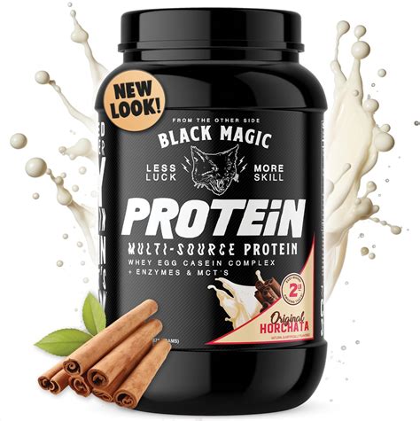 Dark magic protein for vegans